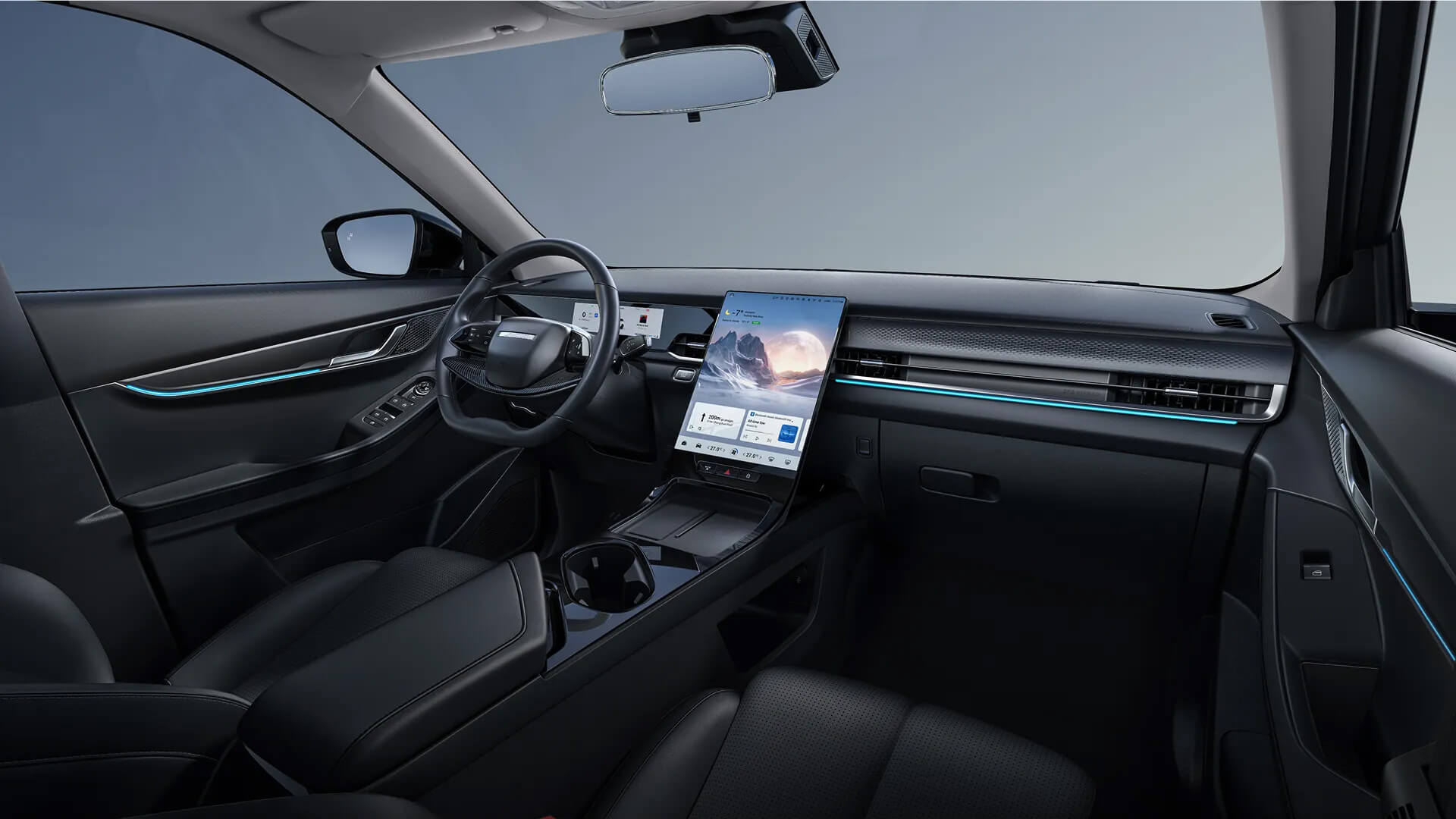 Jaecoo5 - interiér čierny